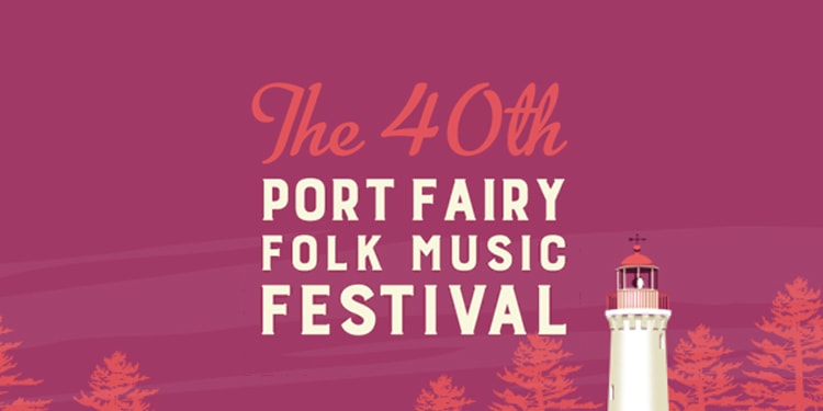 Port Fairy Folk Music Festival Branding