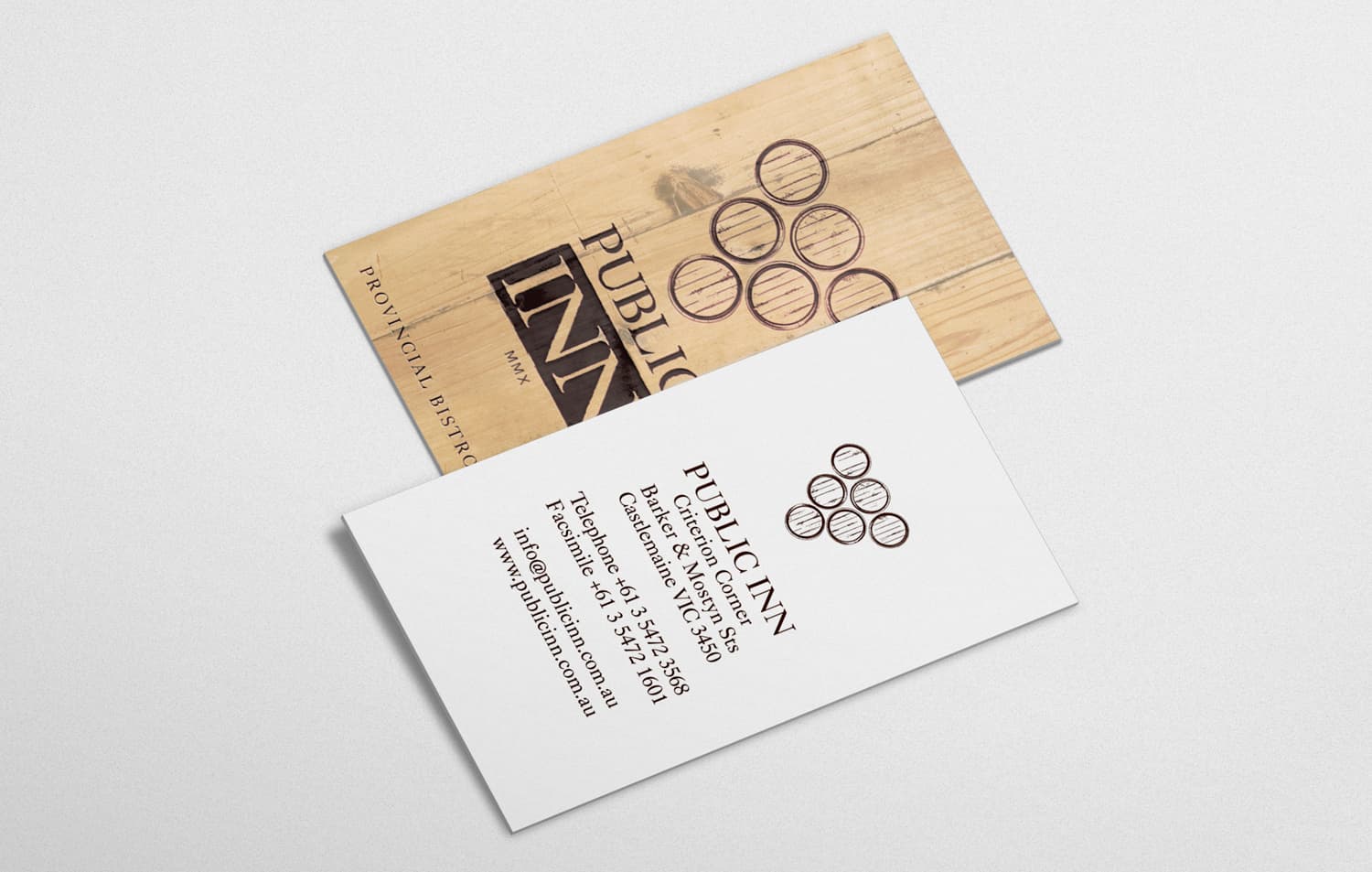 Public Inn Business Cards