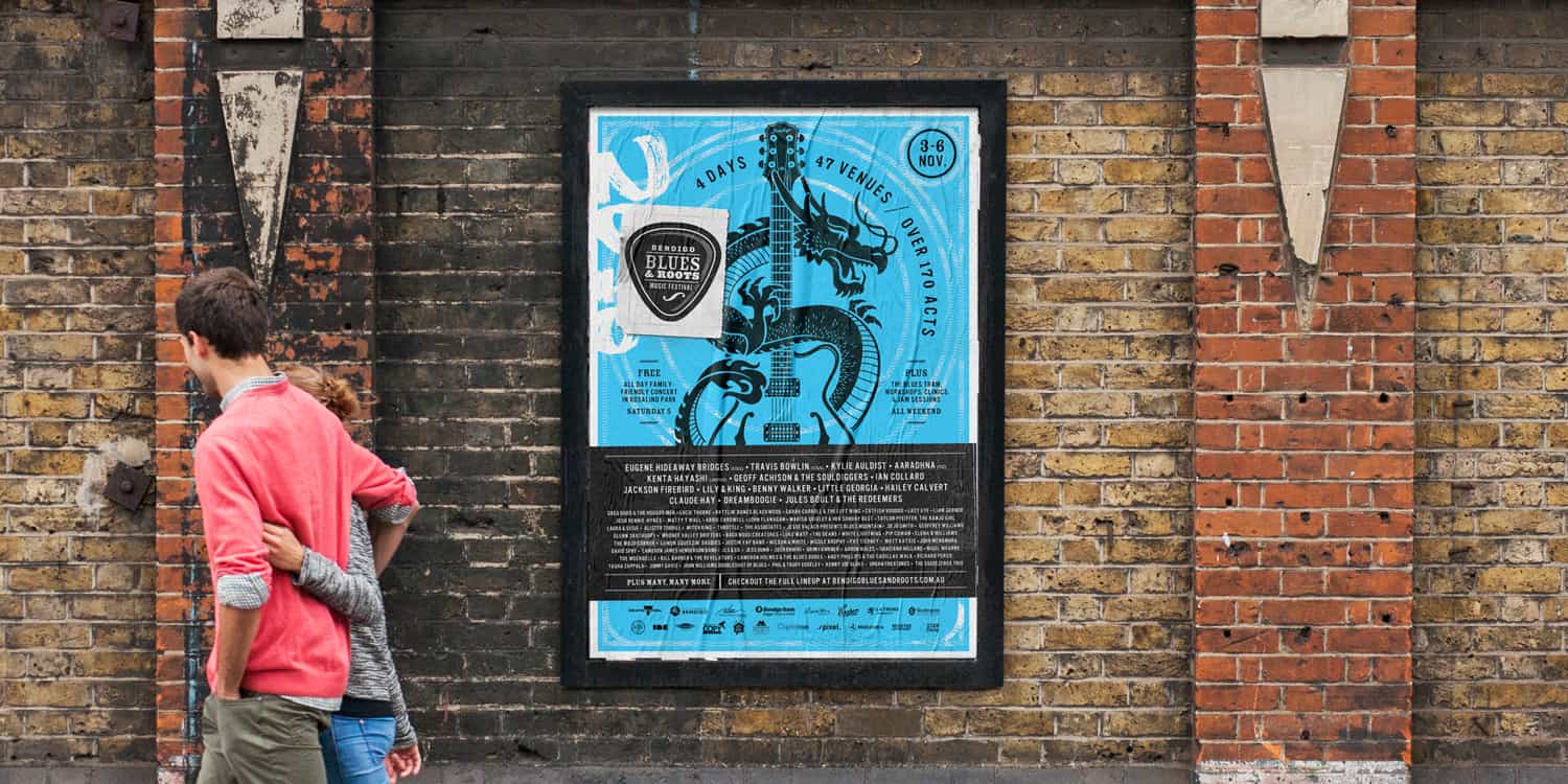 Bendigo Blues & Roots Music Festival Posters